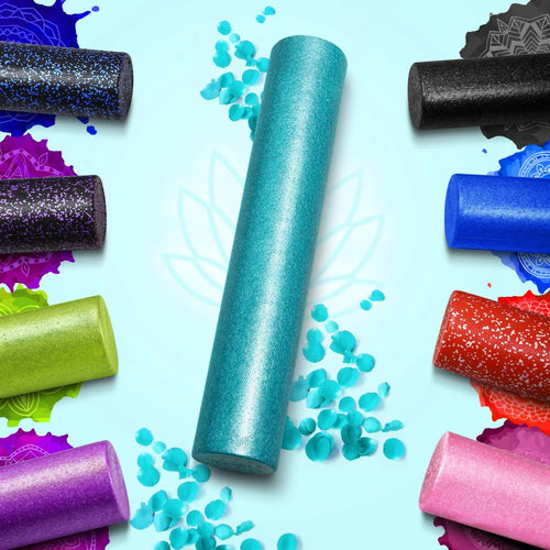 36Inch Exercise Foam Roller EPP Turquoise